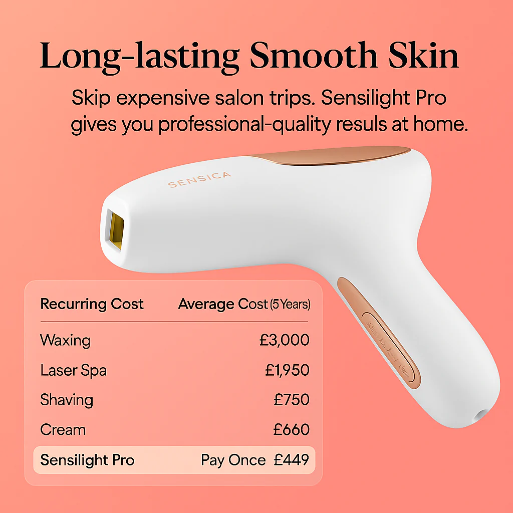 Sensilight Pro Lasting Hair Removal - Image 8